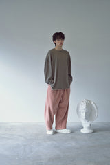 2-LAYER MICRO FLEECE SWEAT PANTS (Pink)