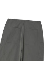 WIDE CARGO PANTS CHARCOAL