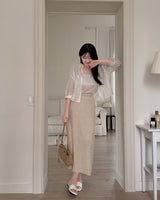 スイリネンロングスカート(With Belt)
