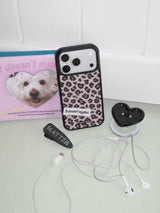 Wild Leo phone case (Dusty Pink)