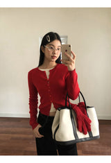 オールレイヤードインナー長袖カーディガン