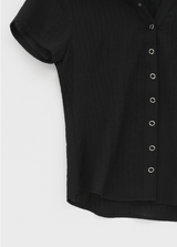 [MADE] Elsop Burton Pleats Blouse (Short-Sleeved ver.)