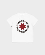 (W)MMクロップラウンドロゴT (WHITE)