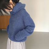 [MADE/SET] アポンバラクラバブークレVネッククロップドニットセット