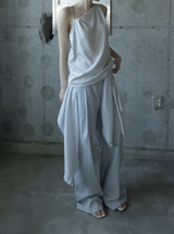 Asib Unbalance Sleeveless Blouse