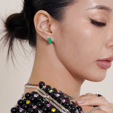 Petit Bear Earrings_Green