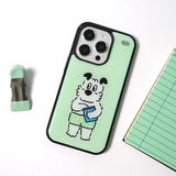メロンパンツエポキシバンパースマートフォンケース(mint color)