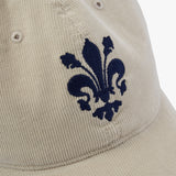 Stranger Emblem Baseball Corduroy Cap (Beige)