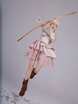 Rose Island AW24 エルフガーディアン - ザ ガールフェアリーエンジェルミニドレス