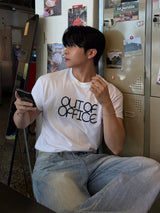 アウトオブオフィスクロップTシャツ