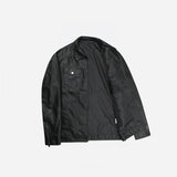 Slate trucker blazer jacket