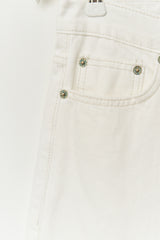 (W) Fury White Jeans