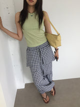 Preppy Layered Pants (2color)