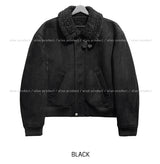 Latch high neck suede buckle mustang