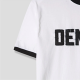 [S/S] デニムパッチリングハーフTシャツ(2color)