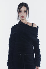 MISTY LOOSE DRESS black