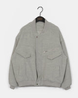 Polva Brush Mohair Zipper blouson Jumper