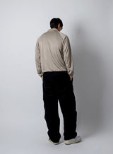 UTILITY PIQUE PULLOVER SHIRT_beige