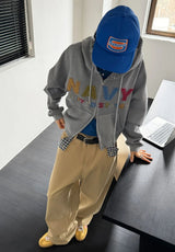 KITSCH APPLIQUE HOODIE