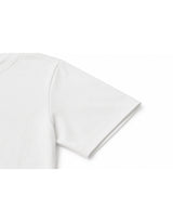 Nerine Lace Ribbon Half Sleeve T-shirt White