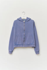 Noven Washed Zip Hoodie