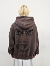 VENTIQUE Pigment World Tour Hoodie 3colors