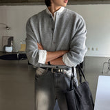 LMN Merino Wool incision Round Cardigan (9 colors)