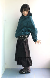 Layered Cut Shaped Skirt