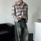 Louis Tartan Collar Check Shirt (1 color)
