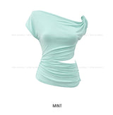 Heer Cutout Off-Shoulder Short Sleeve