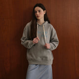 Stitch Hoodie_Melange Grey