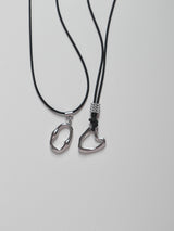 heart frame necklace