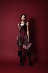 MIDNIGHT AFTER PARTY DRESS #WINE