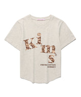 Messy Alplha Camo Tee Oatmeal ( KIB5MUT509A)