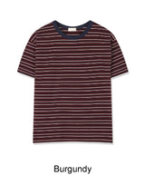 エーダーストライプ半袖Tシャツ