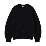 [Unisex] RÉSERVE BUTTON OVER FIT CARDIGAN [BLACK]