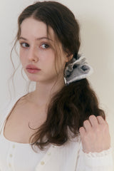 Sweet Dreams Scrunchie (Gray)