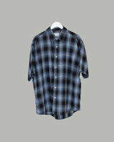 Swallow short-sleeved check shirt