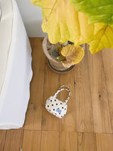 Handy pouch (ivory dot)