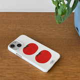 Tomato Glossy Hard Case