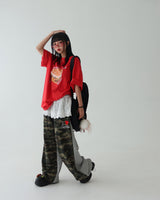 I Love Coloring Camo Jogger & Wide Pants