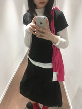 Serine shirring t-shirt (4color)