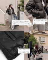 【MADE】レザーパッドジャンパー