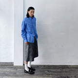 Drop-Shoulder Solid Shirt