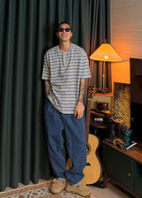 Dangara Henry Neck Short-Sleeve 2color