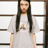 Cozy House Photo Tee - Grey