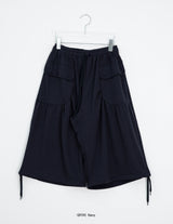 Capo Shirring Bermuda Pants