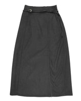 BUCKLE ZIP SKIRT