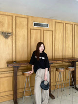 シンプルロゴハーフスリーブTシャツ / simple logo half sleeve TEE