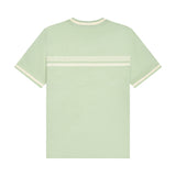 DVRK PRIVÉ BAR LOGO KNITTED CROPPED T-SHIRT - MINT